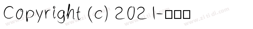 Copyright (c) 2021字体转换
